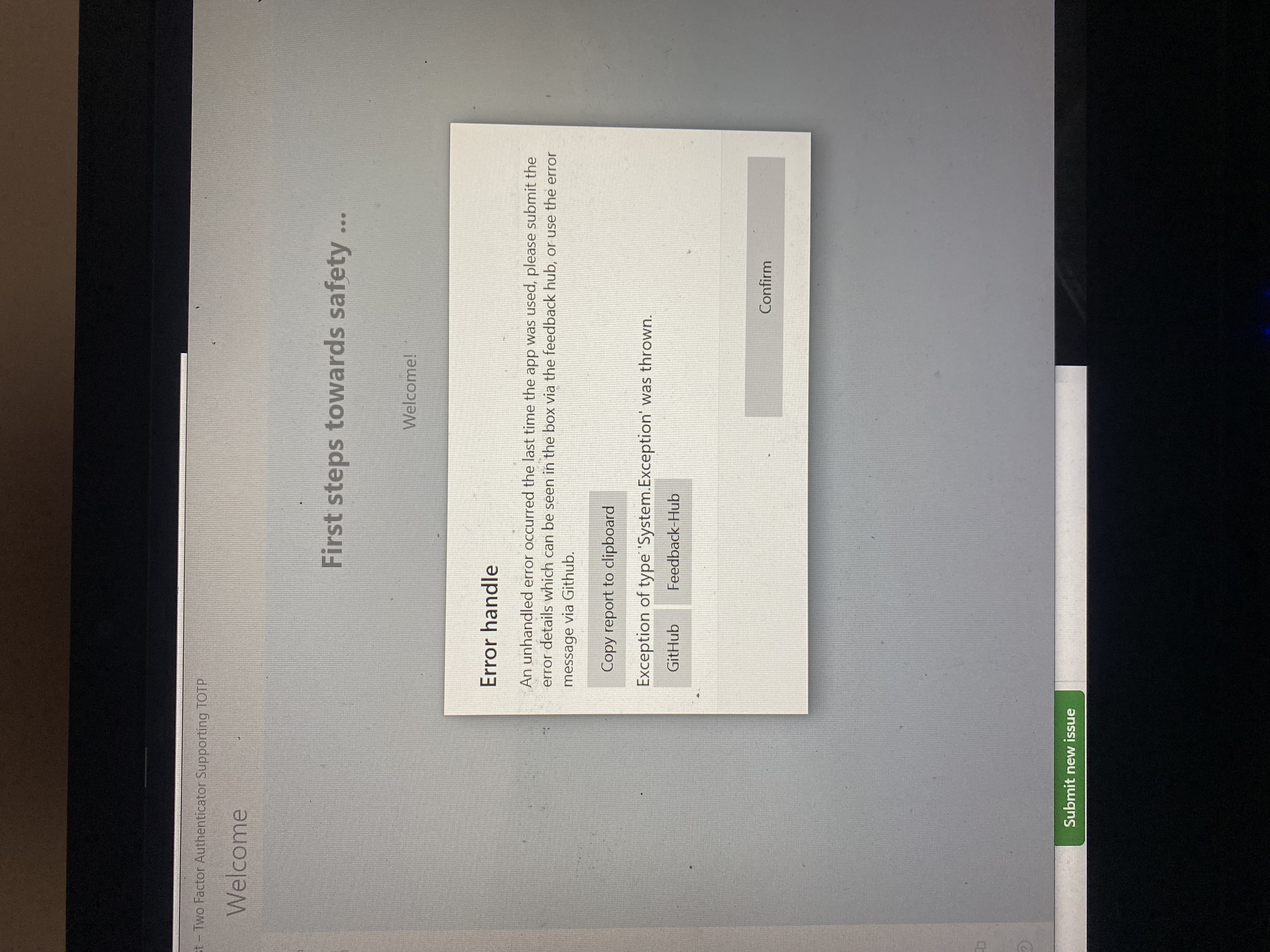 Exception of type 'System.Exception' was thrown. · Issue #32 · 2fast ...