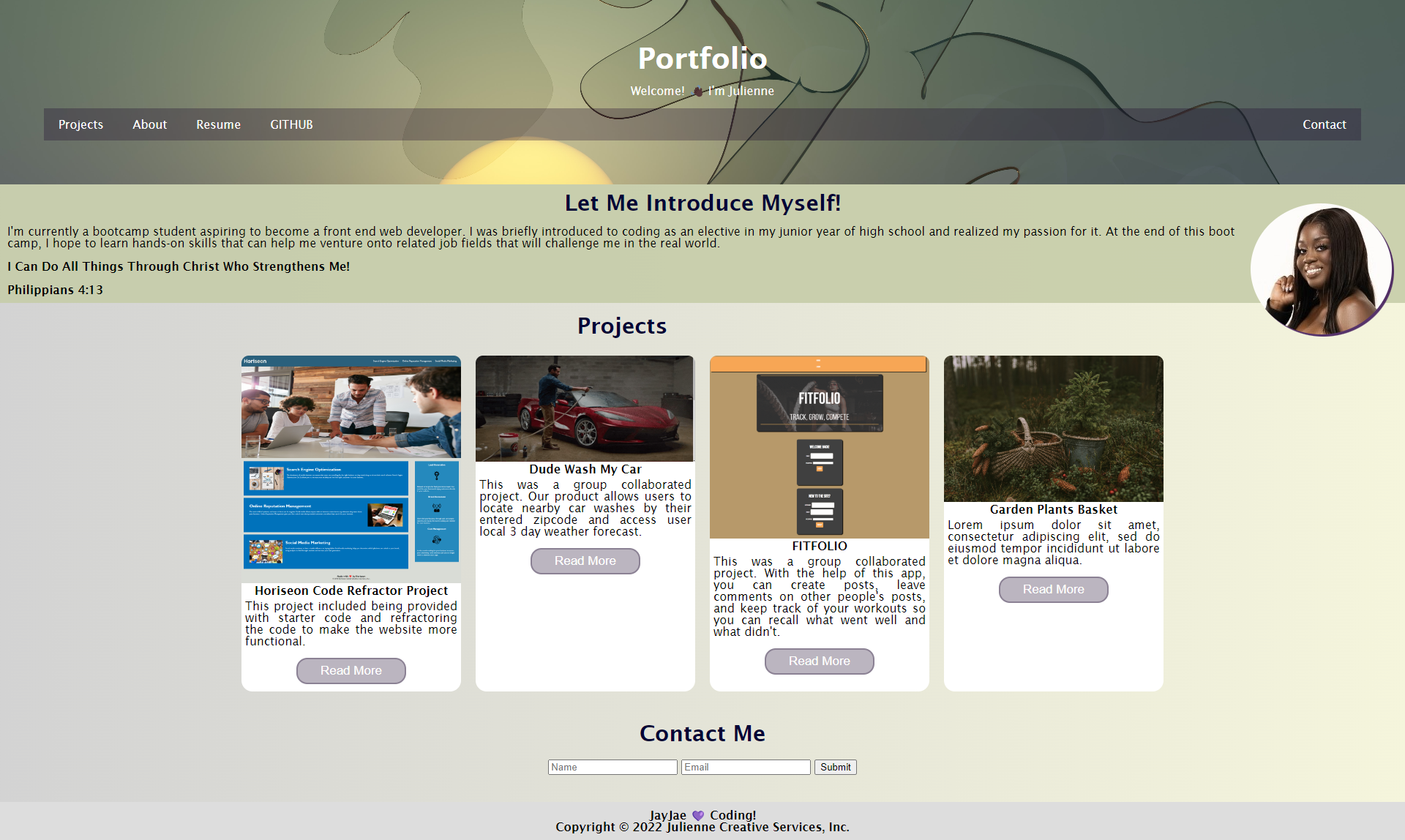 GitHub - JulienneJulien/portfolio