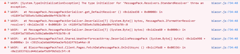 MessagePack fails on WebAssembly client · Issue #9560 · mono/mono · GitHub