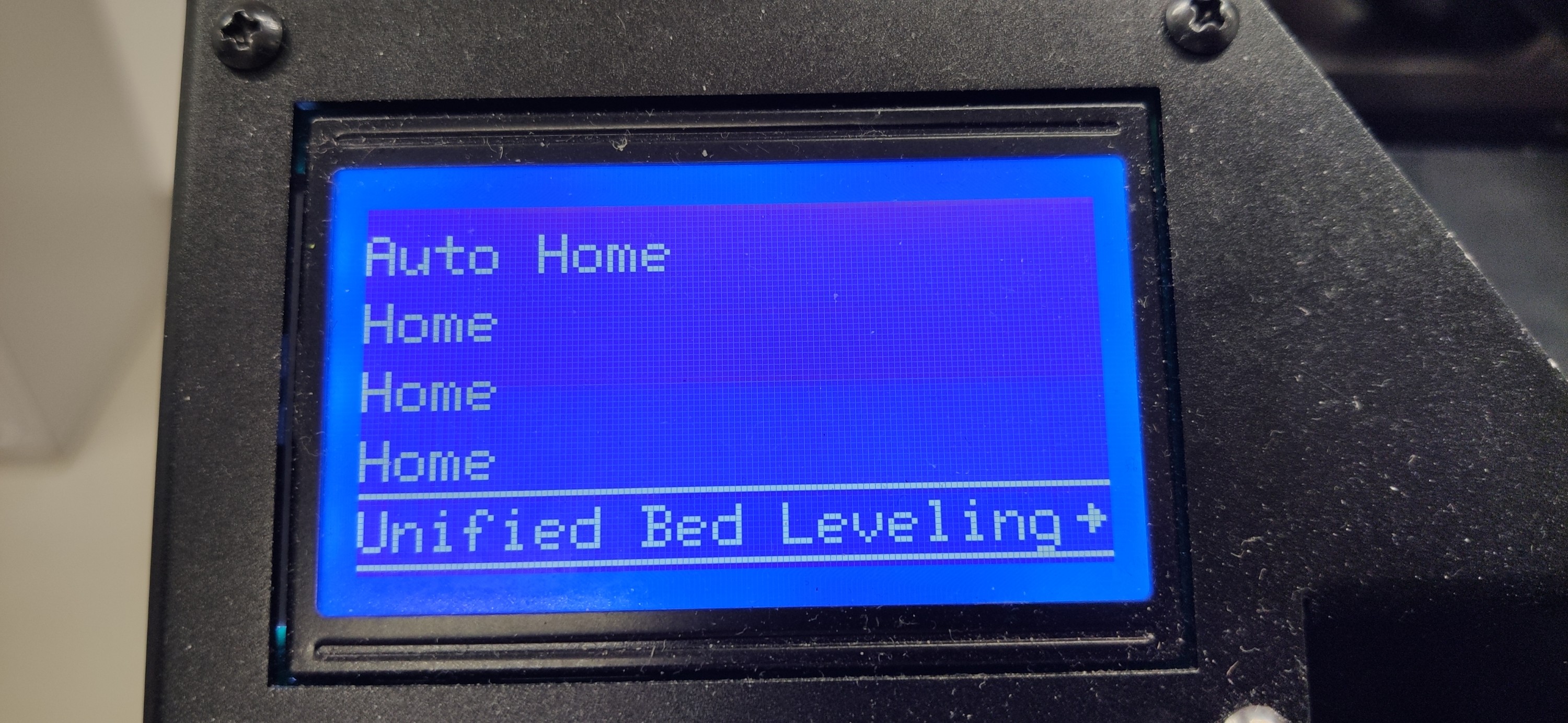 [BUG] Axis name missing in Motion/Home menu · Issue 23469