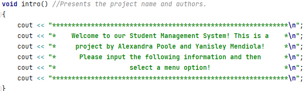 GitHub - ymendiola17/Student-Management-System
