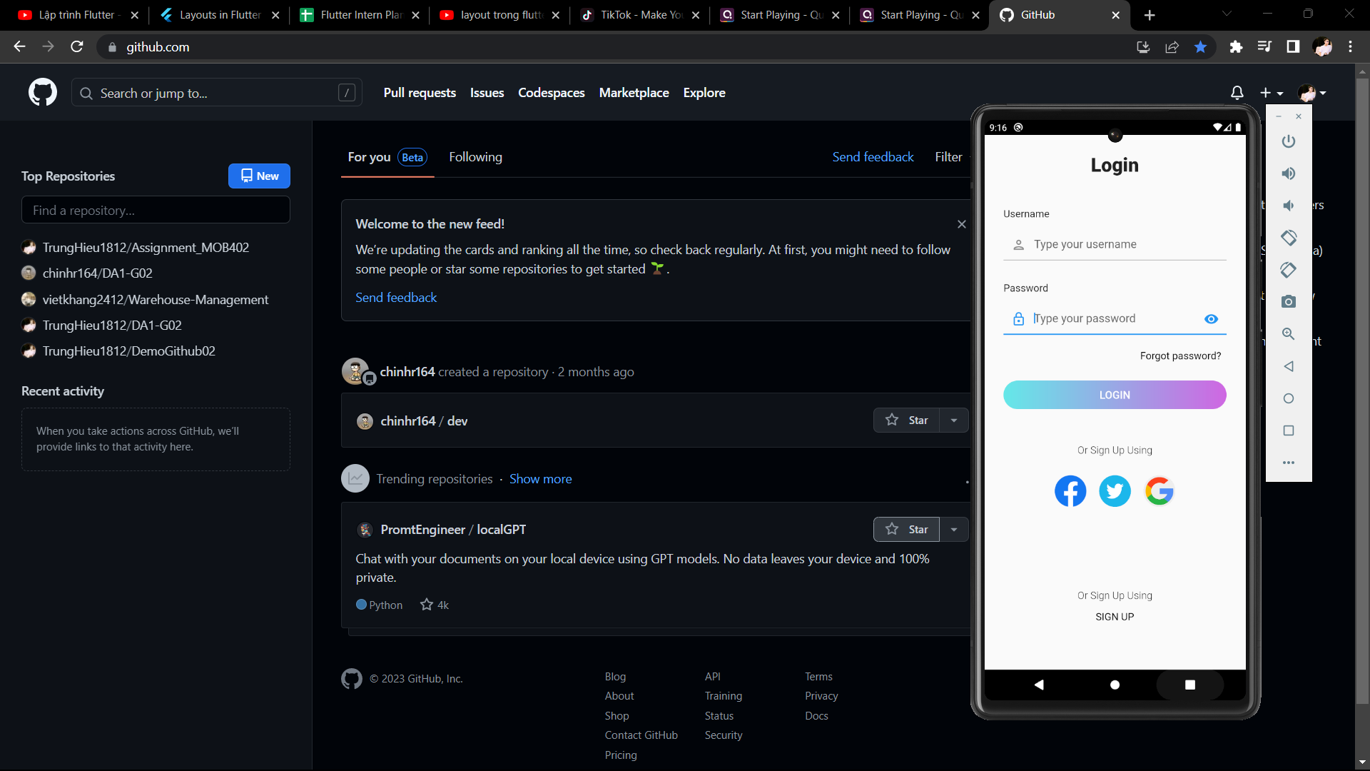 GitHub - TrungHieu1812/LoginForm_Flutter