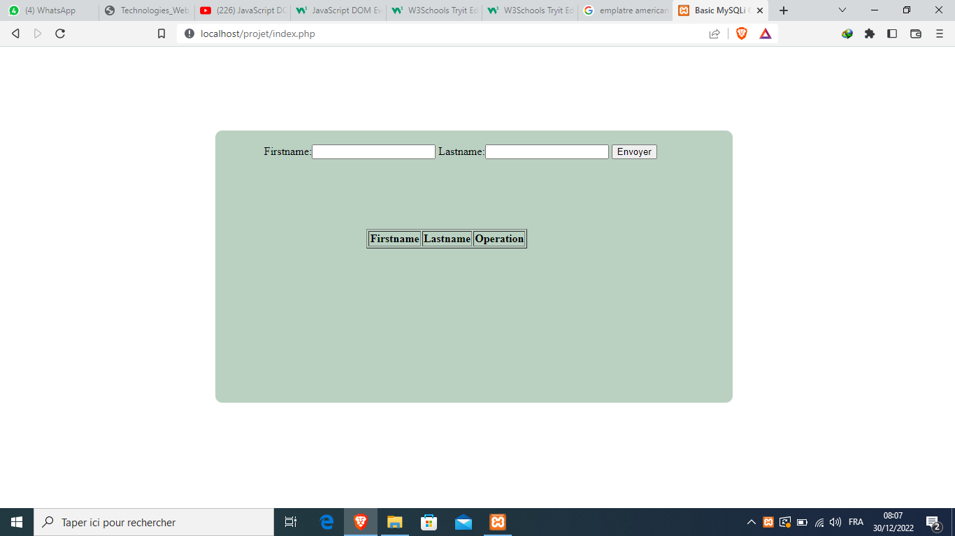 GitHub - yazidhalim002/PHP-PROJECT: This project represents a simple ...