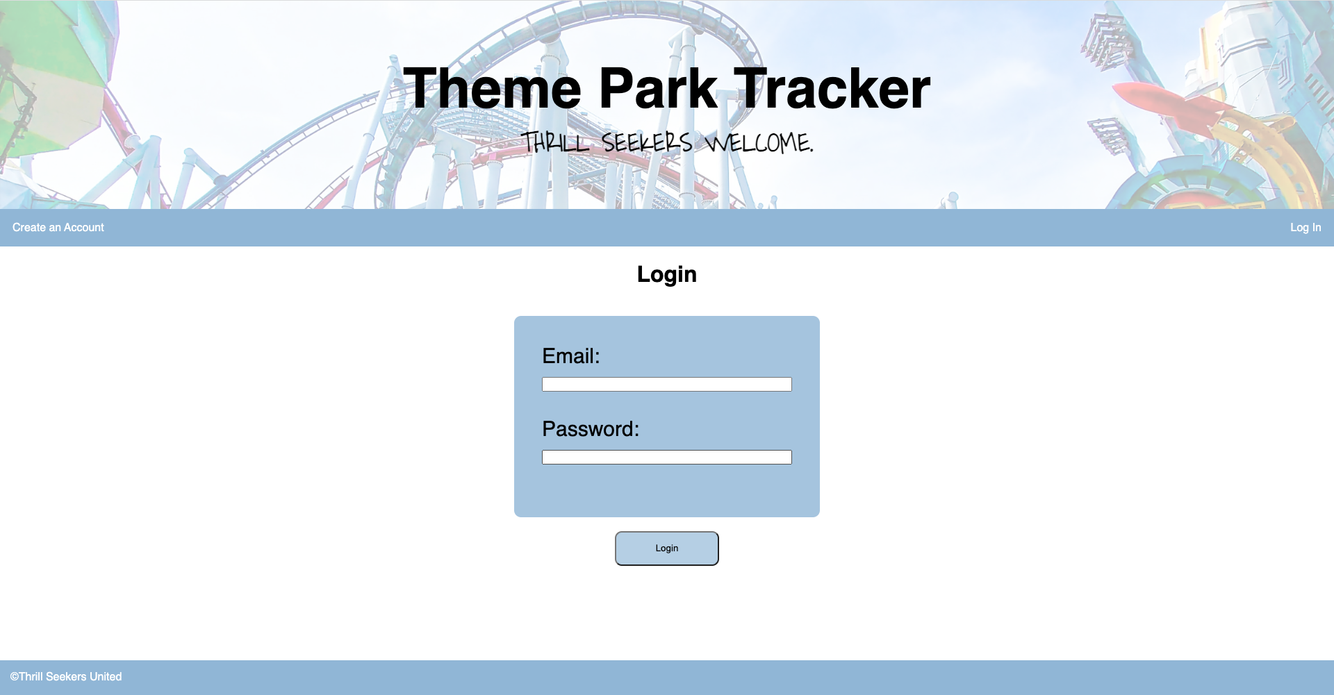 GitHub - regananderson/Theme-Park-Tracker · GitHub