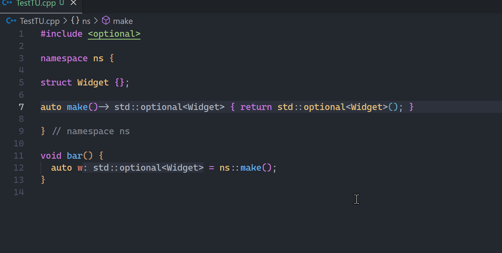 Support gotodefinition on type names in inlay hints · Issue 1535