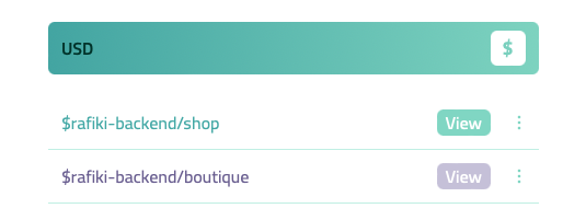 Add a copy button next to the payment pointers in the list · Issue #814 ...