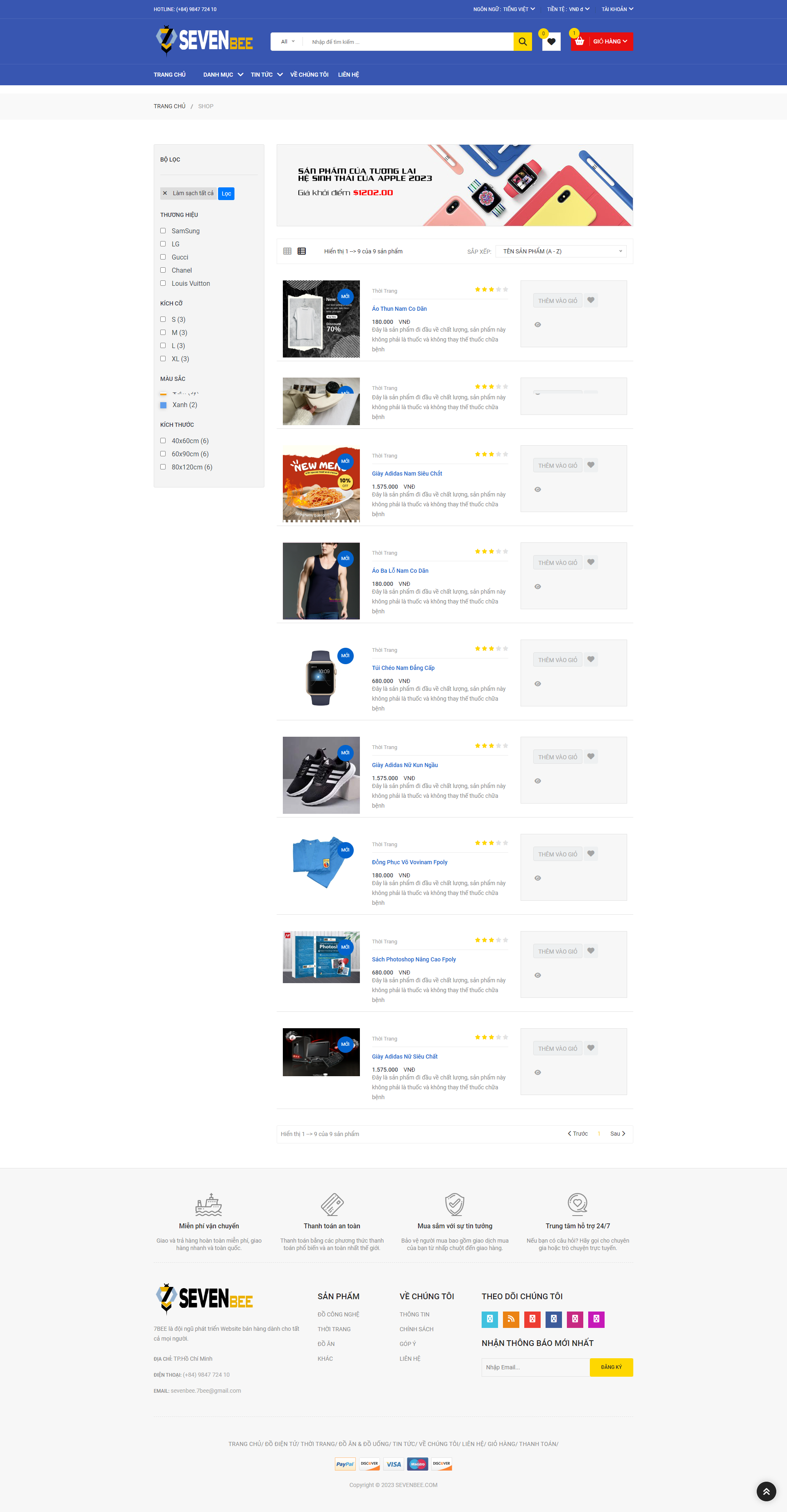 GitHub - Seven-Bee/7Bee: This project is an e-comercial website that ...