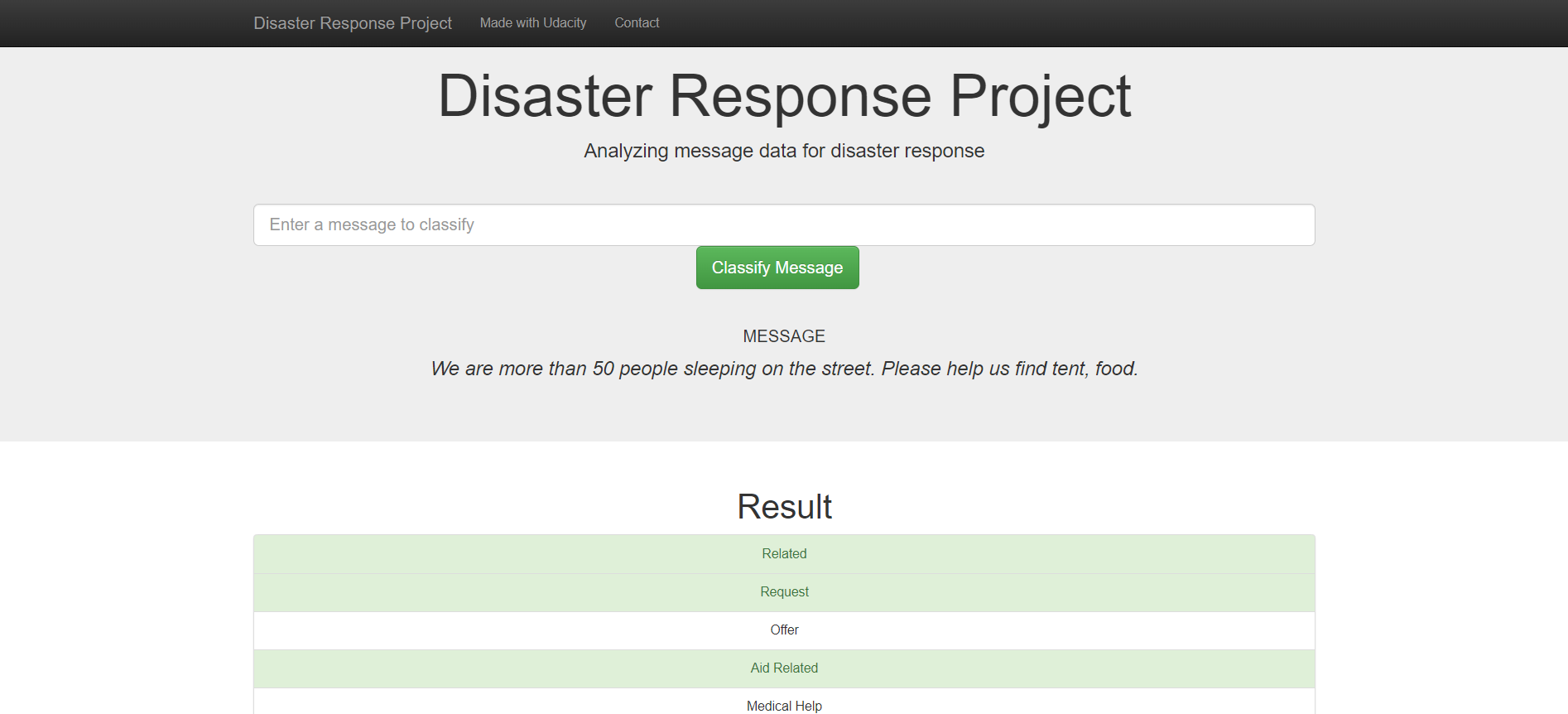 Github Orjalesl Udacity Disaster Response