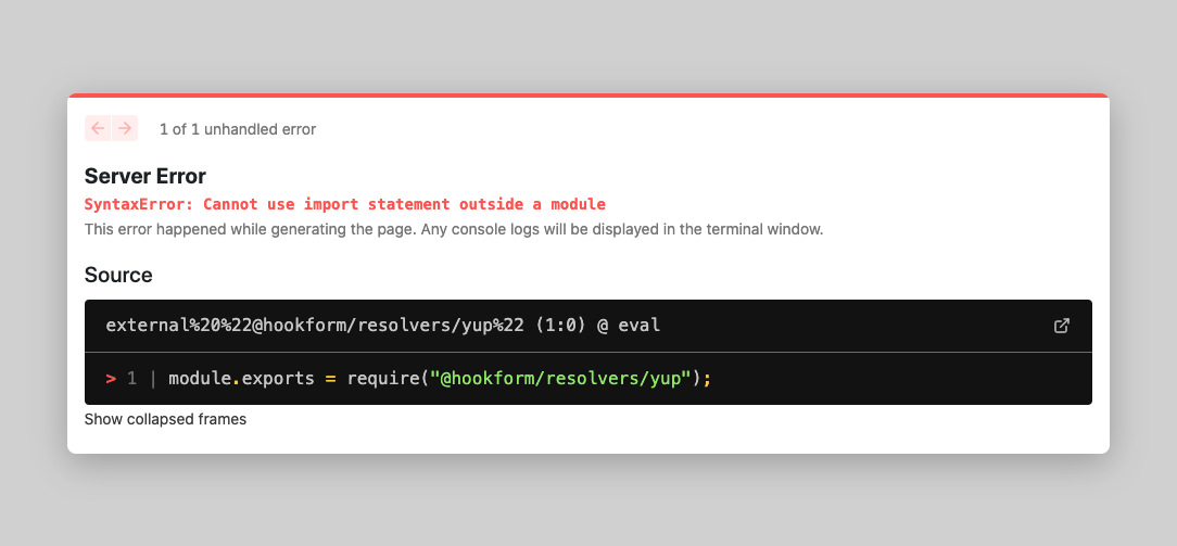 Troubleshooting: Syntaxerror - Cannot Use 'Import' Statement Outside A  Module With Jest