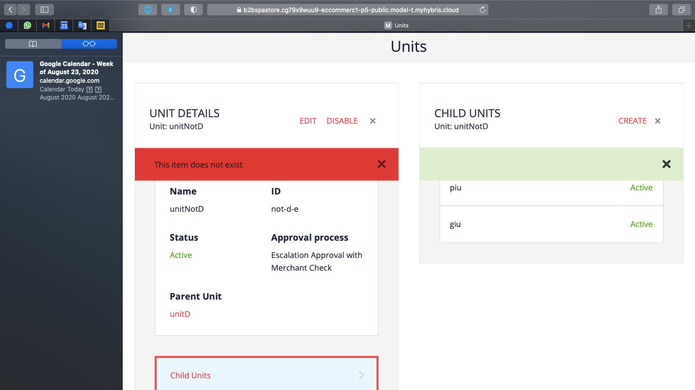 Notification message blank in new child unit creation · Issue #10055 ...