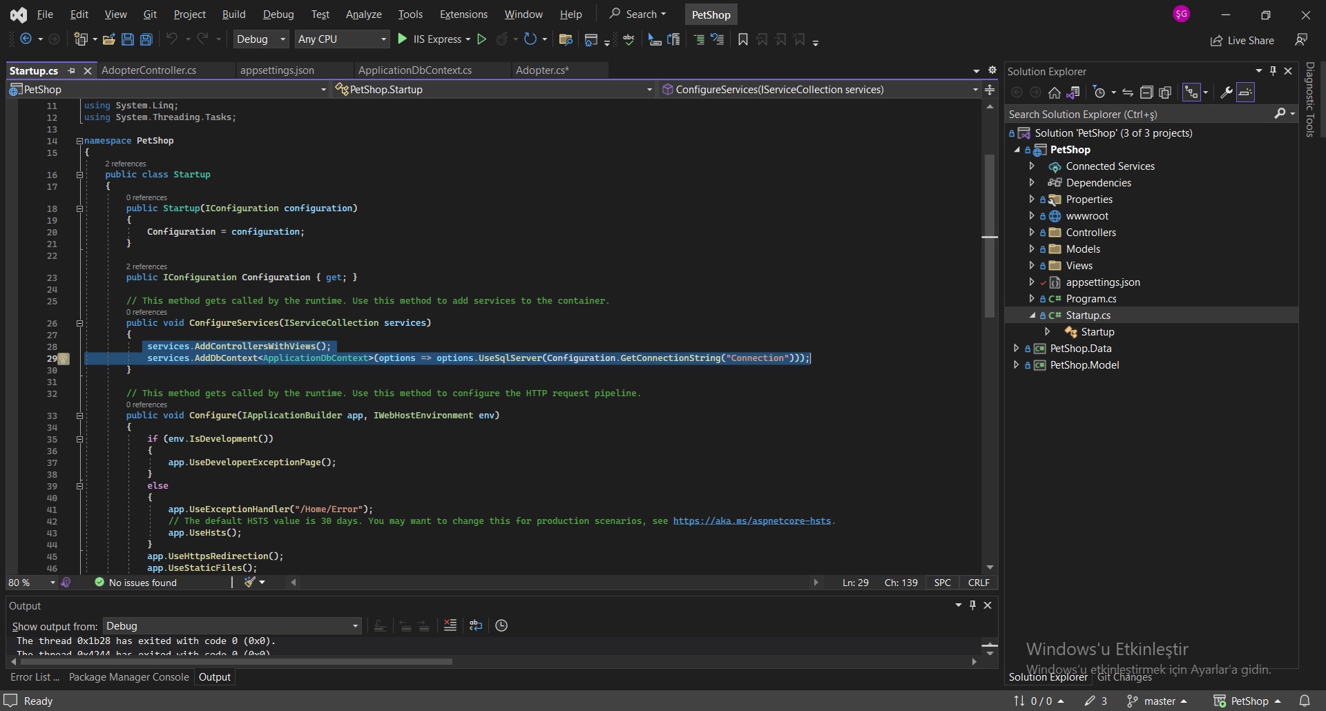 GitHub - SerifeGokdas1/PetShop-Project: Web Uygulaması- ASP.Net Core ...