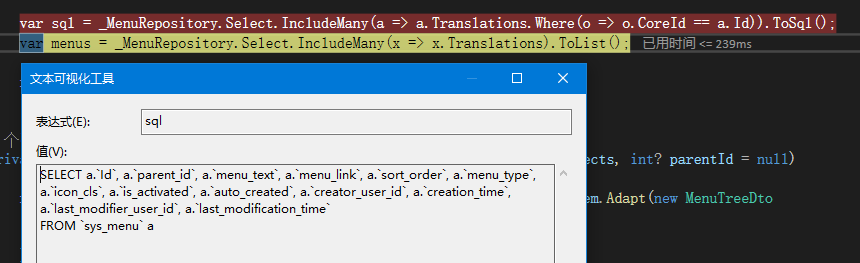 IncludeMany一对多地并没有把子表数据查出来，里面有图 · Issue #238 · dotnetcore/FreeSql · GitHub