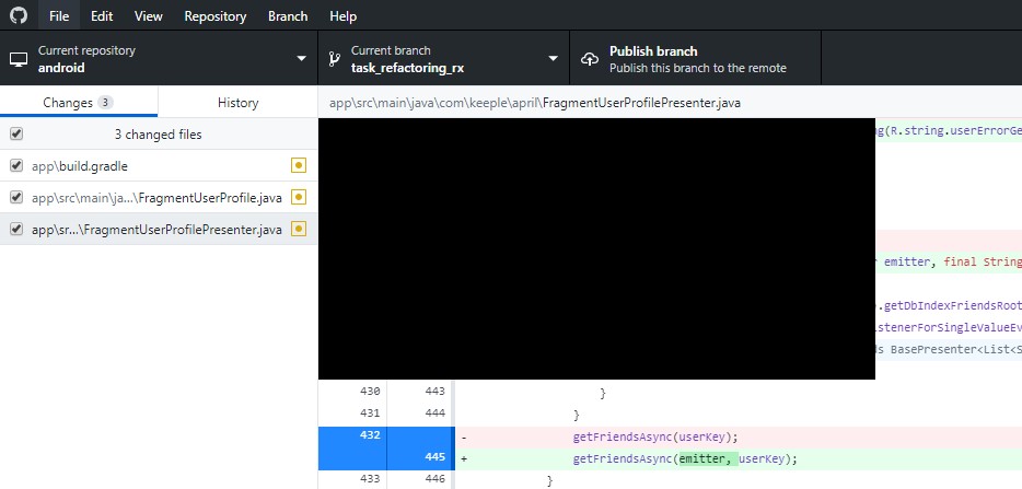Black squares in the app window · Issue #7102 · desktop/desktop · GitHub