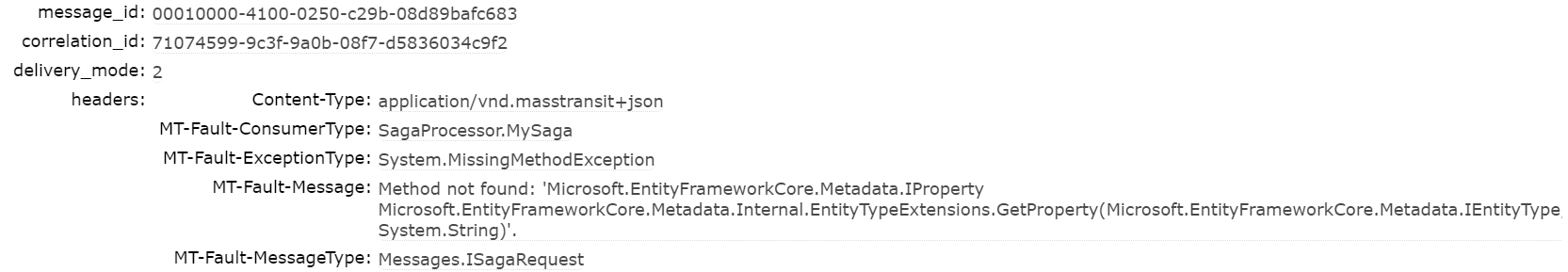 EntityFrameworkCoreIntegration MissingMethodException after upgrading ...