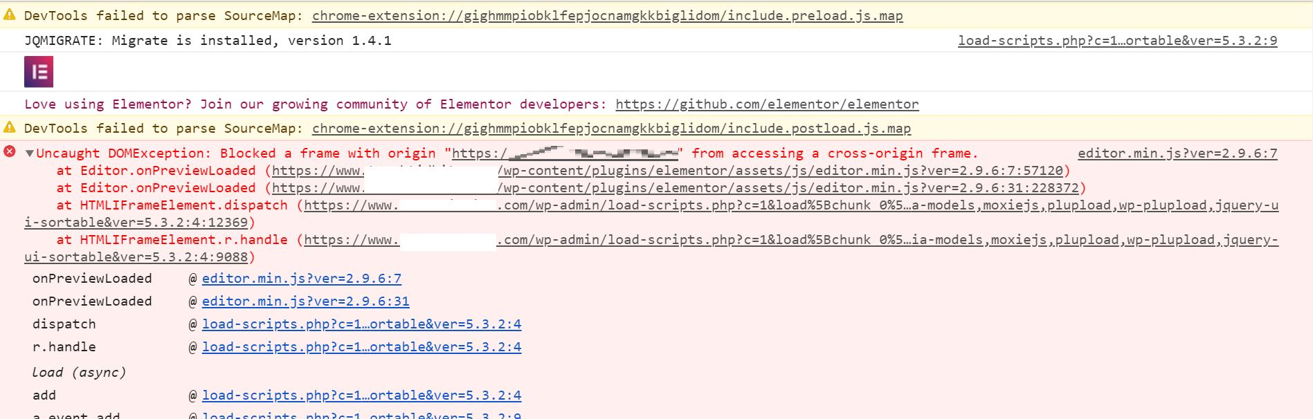 Elementor editor crashes in rare conditions while using an ad blocker ...
