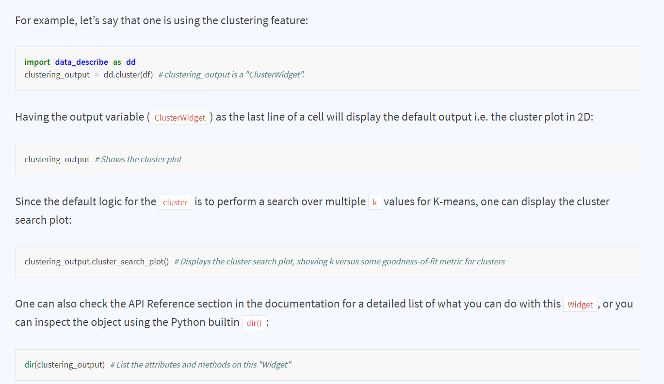 User Guide improvements · Issue #401 · data-describe/data-describe · GitHub