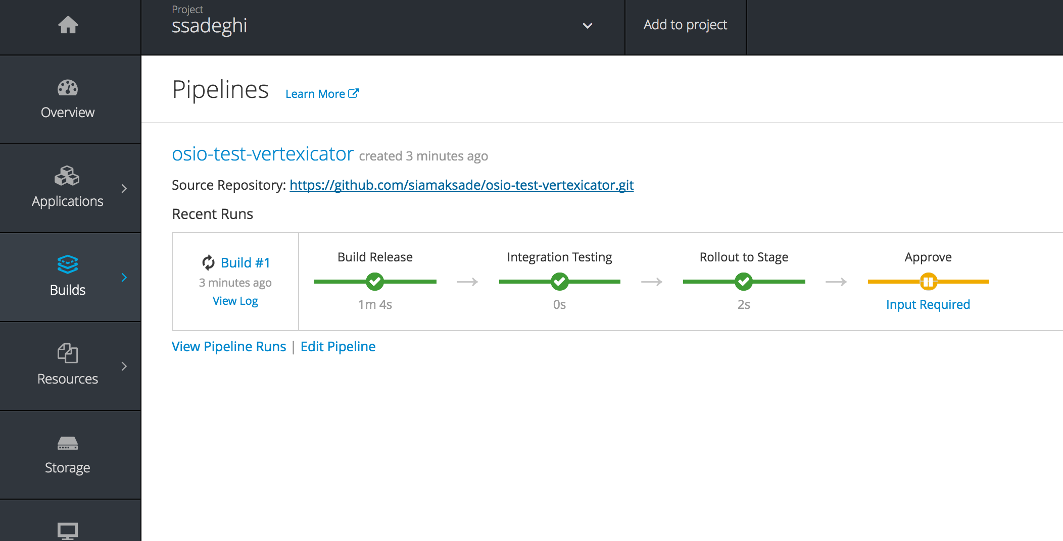 Importing an existing repo does not show up in the dashboard · Issue ...