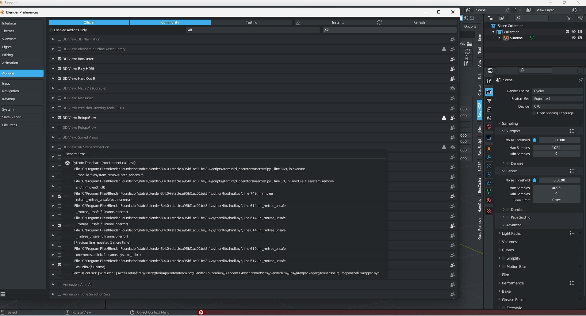 pb add-on install · Issue #2644 · IfcOpenShell/IfcOpenShell · GitHub