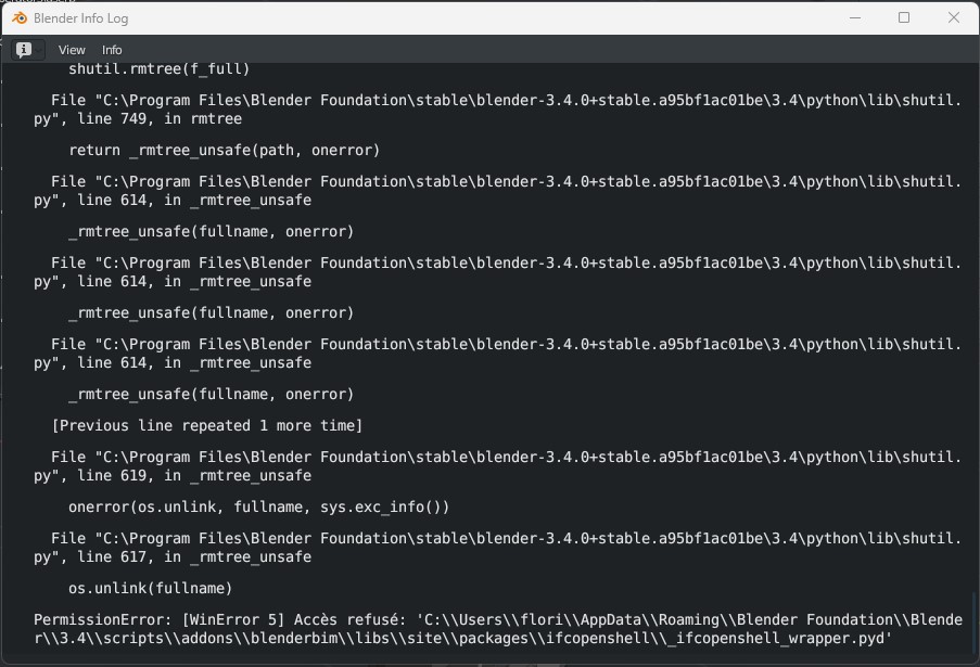 pb add-on install · Issue #2644 · IfcOpenShell/IfcOpenShell · GitHub