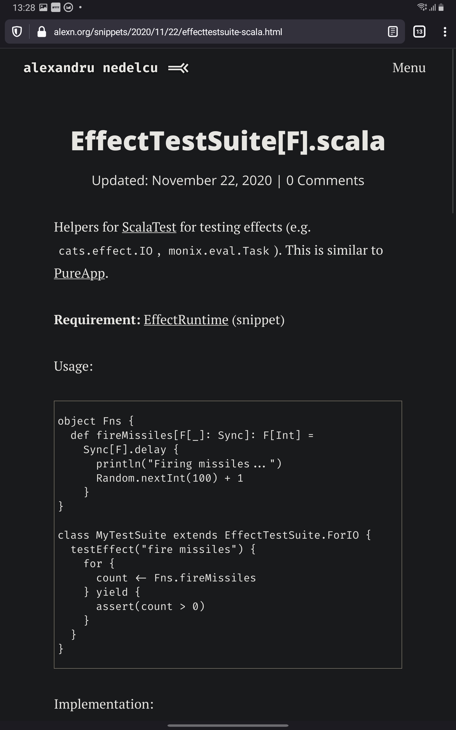 [Broken Website] alexn.org · Issue #4330 · darkreader/darkreader · GitHub