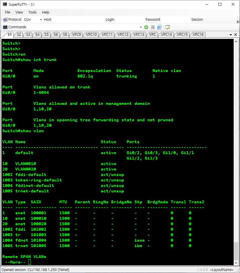  vlan 