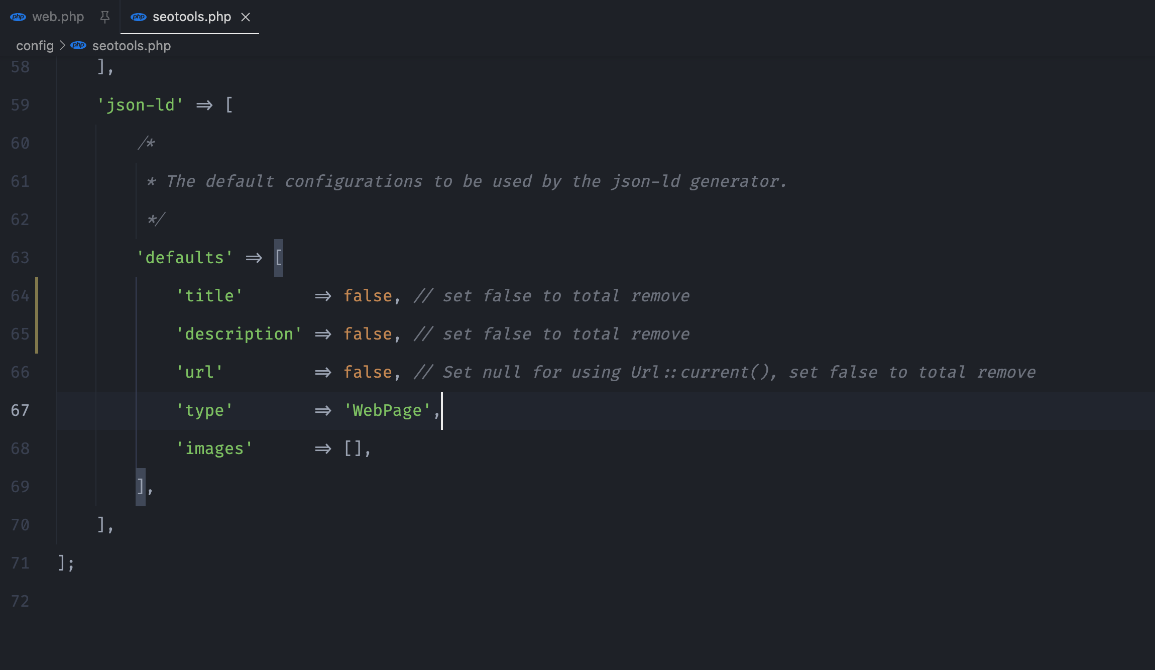 How to remove jsonLd · Issue #264 · artesaos/seotools · GitHub
