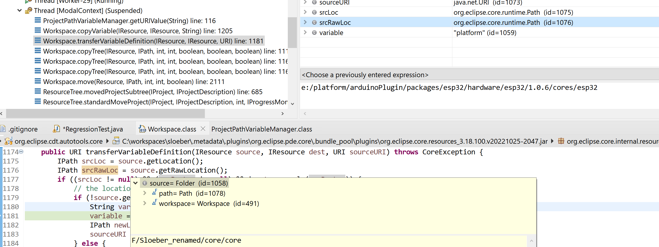 Renaming a perfectly operational project fails, and causes next build