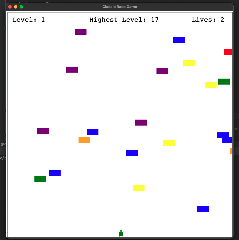 GitHub - classicpauldev/Turtle-Race-Game: Race Game made with the ...