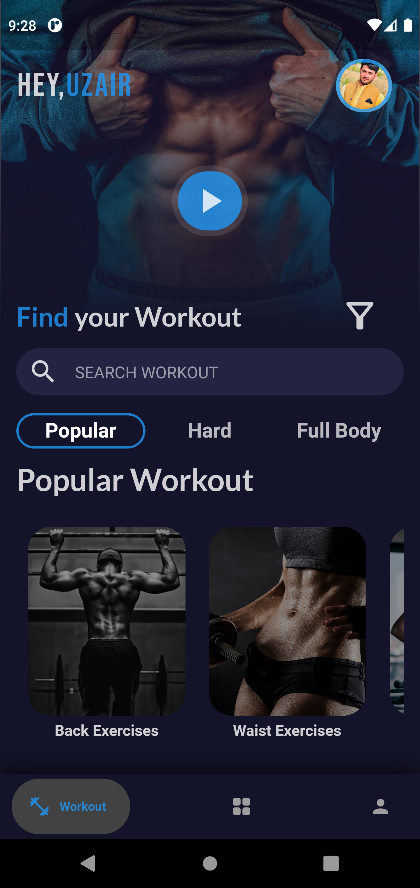 GitHub - uzairxdev/Power-Zone: A fitness gym app · GitHub