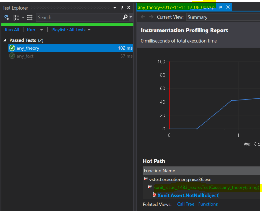 Profile Test gives error "Illegal characters in path." · Issue 114