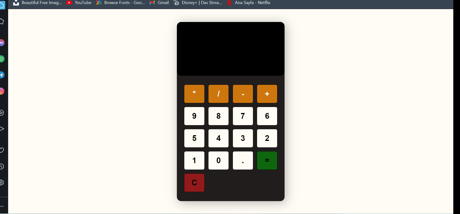 Github aytlgokdemir calculator