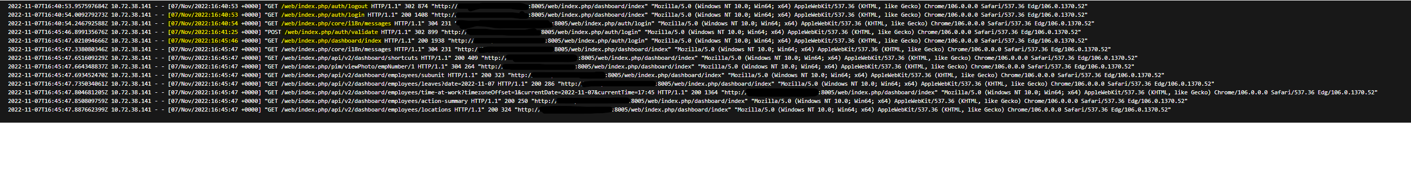 Log-in takes 5 minutes to complete [OHRM 5.2] · Issue #1523 · orangehrm ...