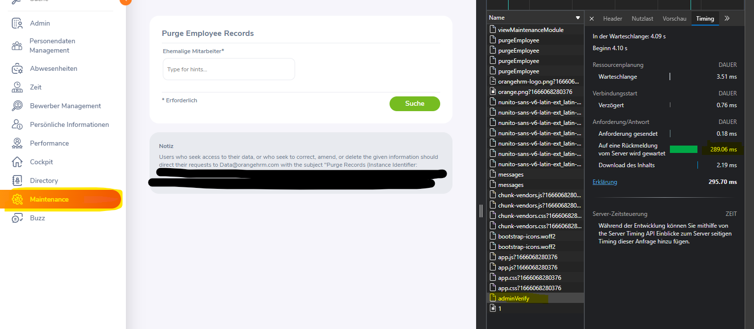 Log-in takes 5 minutes to complete [OHRM 5.2] · Issue #1523 · orangehrm ...