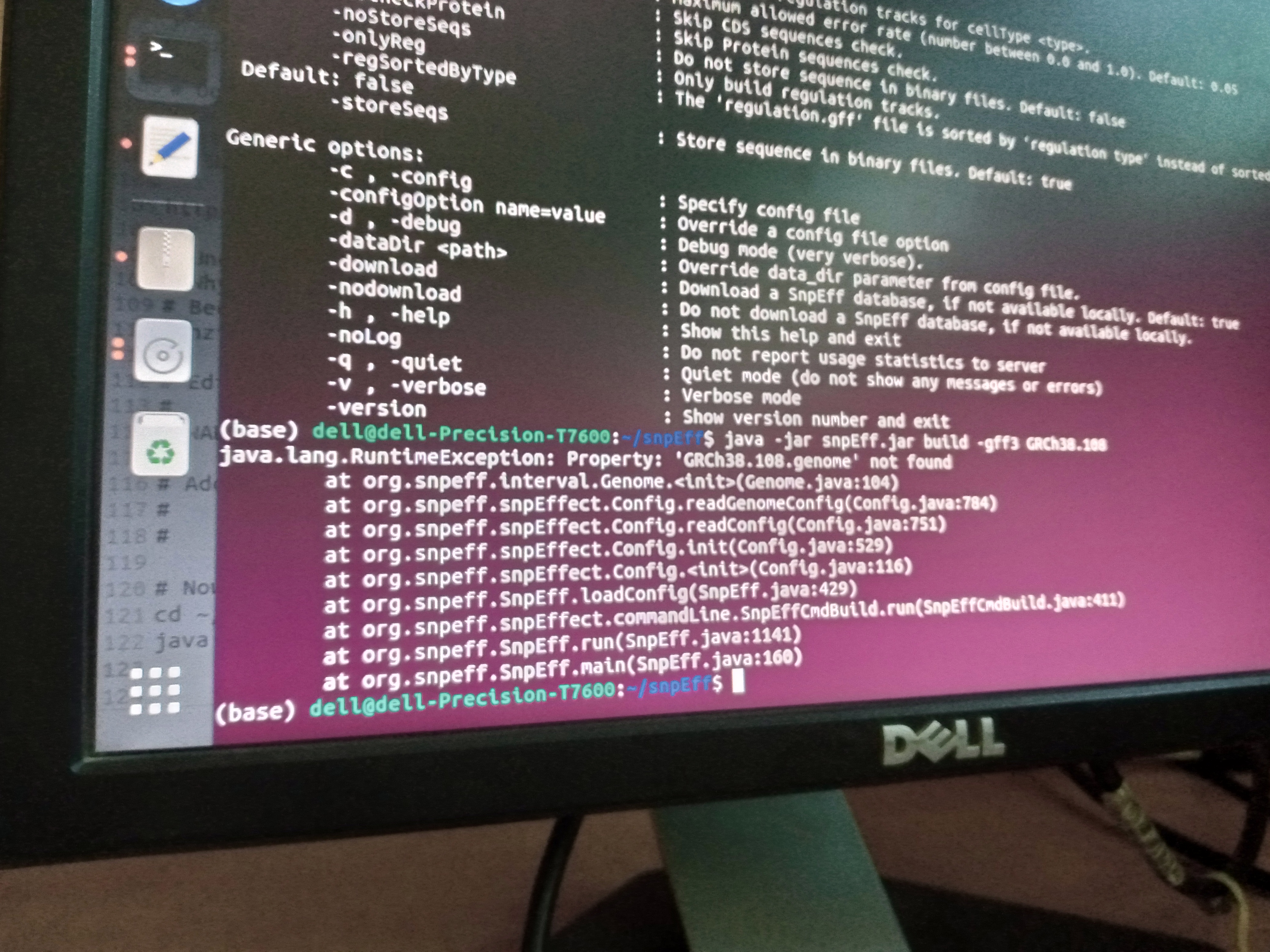 How can I resolve this error · Issue #446 · pcingola/SnpEff · GitHub