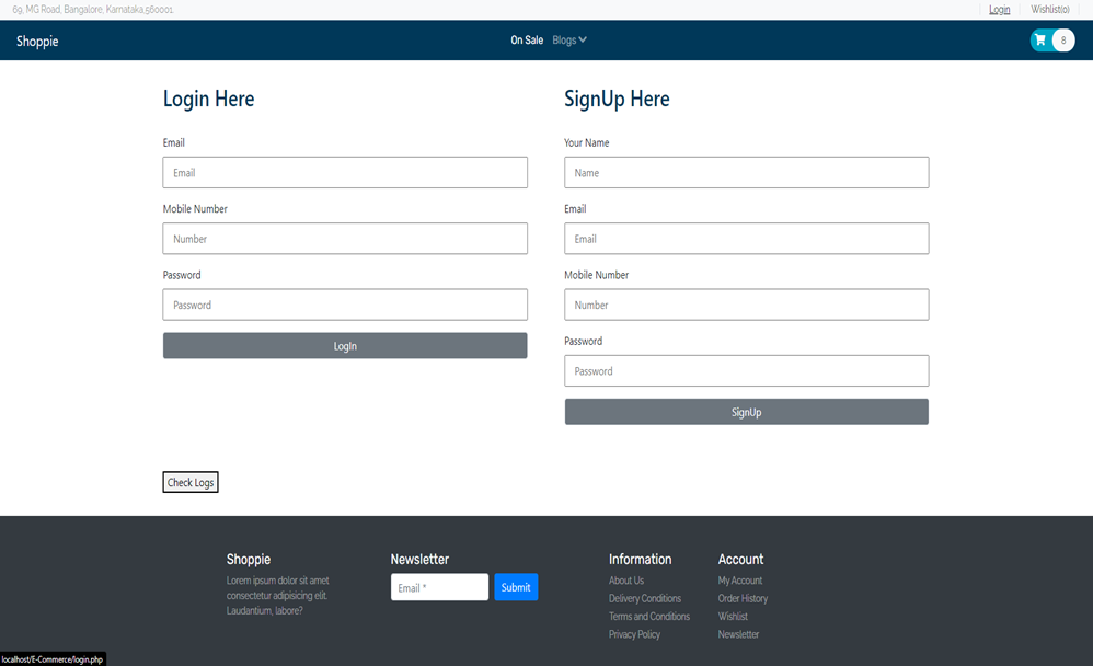 GitHub - ShahilR3/E-commerce
