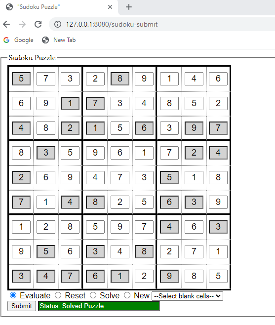 GitHub - thomasteplick/sudoku: Sudoku Puzzle with entry verification ...