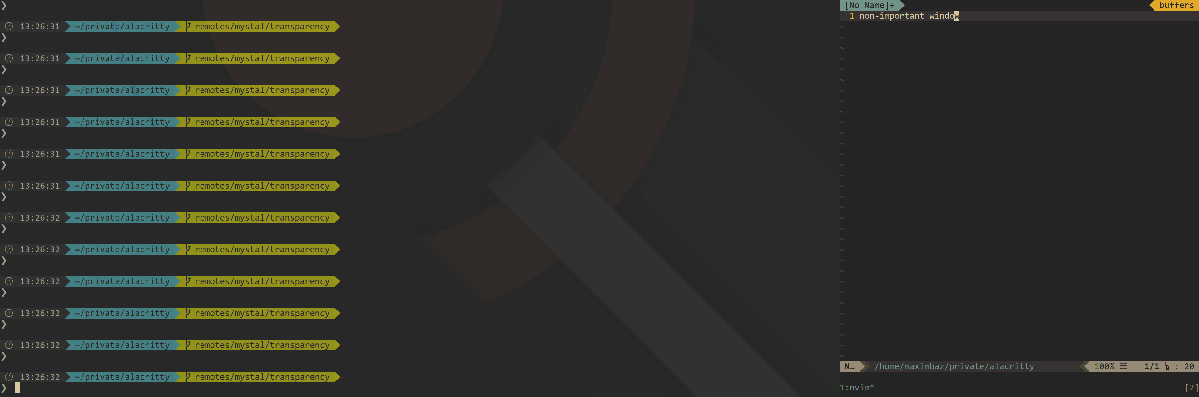 Add alpha option to set background transparency by mystal · Pull