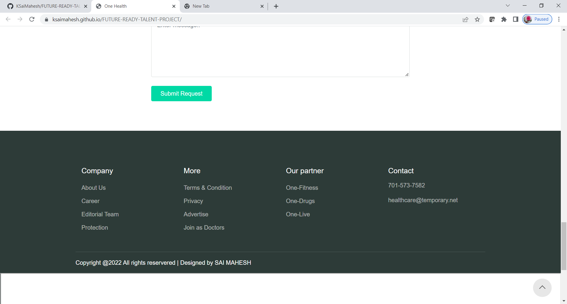 GitHub - KSaiMahesh/FUTURE-READY-TALENT-PROJECT: FUTURE READY TALENT ...