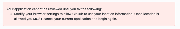 Github Student developer Pack - Cannot review application, cannot ...