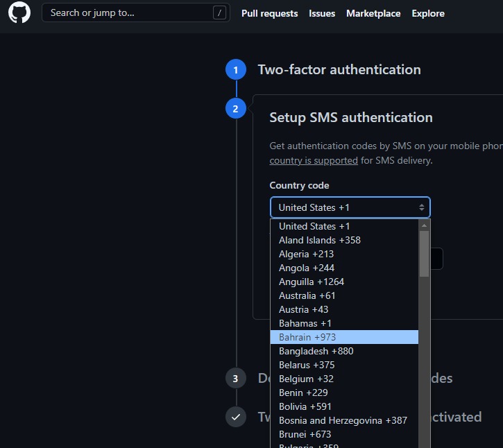 Setup SMS authentication · community · Discussion #38867 · GitHub
