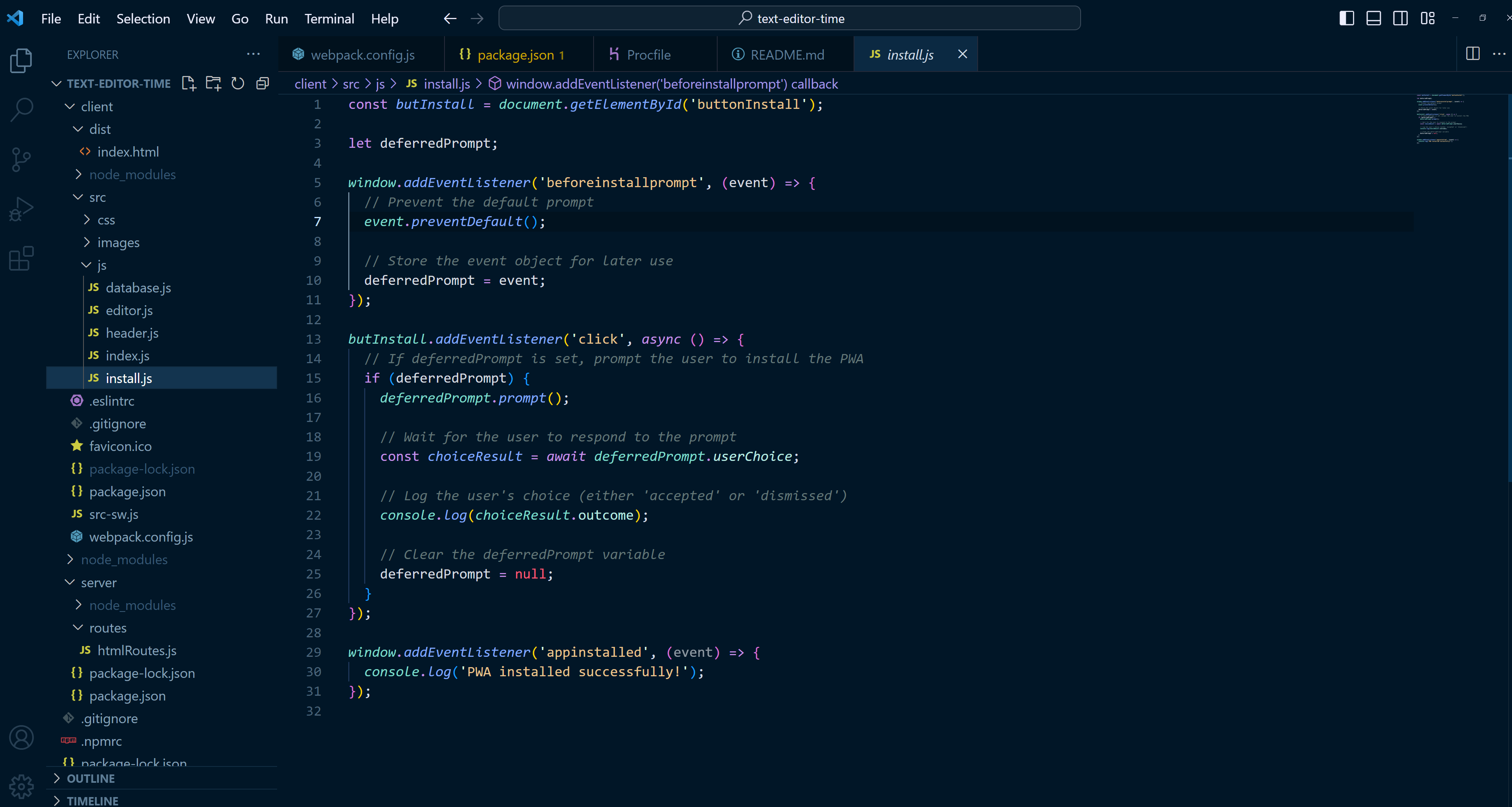 GitHub - snerowski/text-editor-time