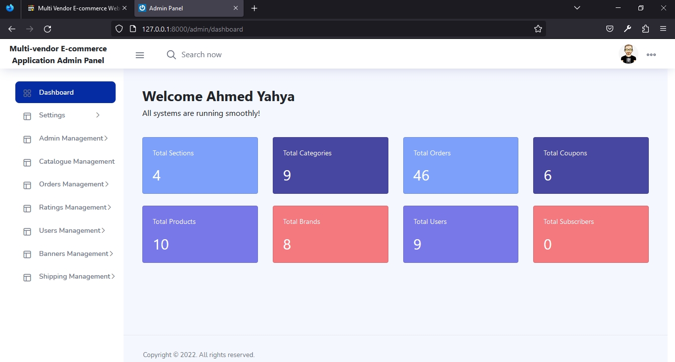 Github Ahmedyahyae Laravel Multi Vendor E Commerce Application An Extensive Multi Vendor E Github Ahmedyahyae Laravel Multi Vendor E Commerce Application An Extensive Multi Vendor E