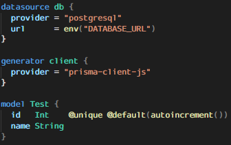 npx prisma generate does not generate type definitions for include ...
