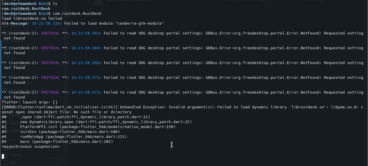 Hangs on Launch Failed to read XDG desktop portal settings · Issue