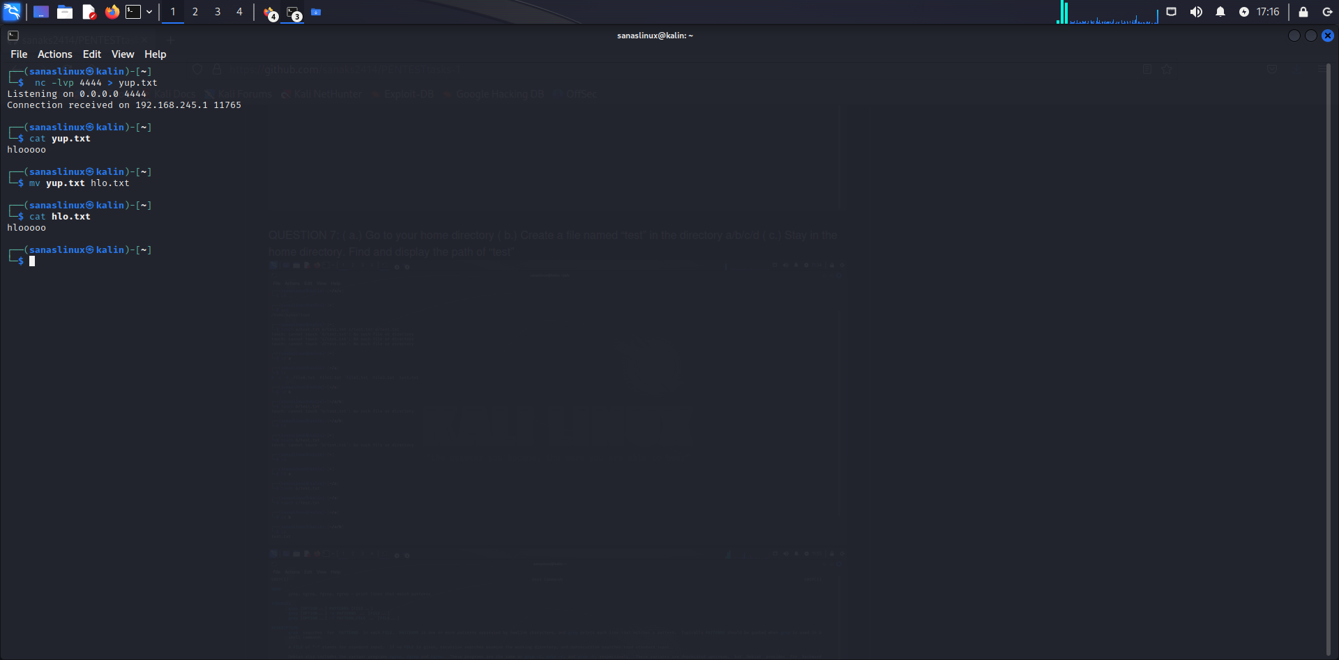 GitHub - sanaks2414/PENTESTtasks-1