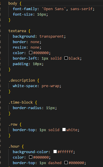 GitHub - TessaEC/day-work-planner: Bootcamp Challenge #5 - API for a ...
