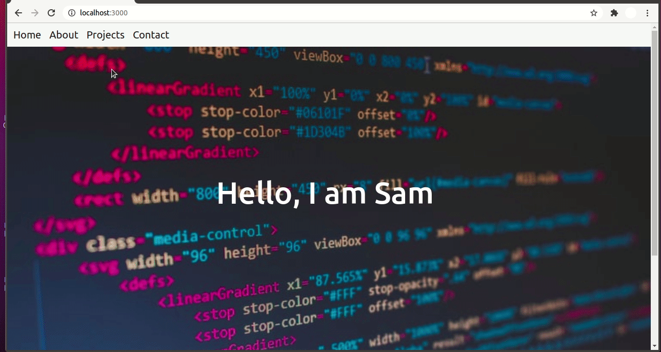 GitHub - SampurnaC/portfolio_app_reactjs