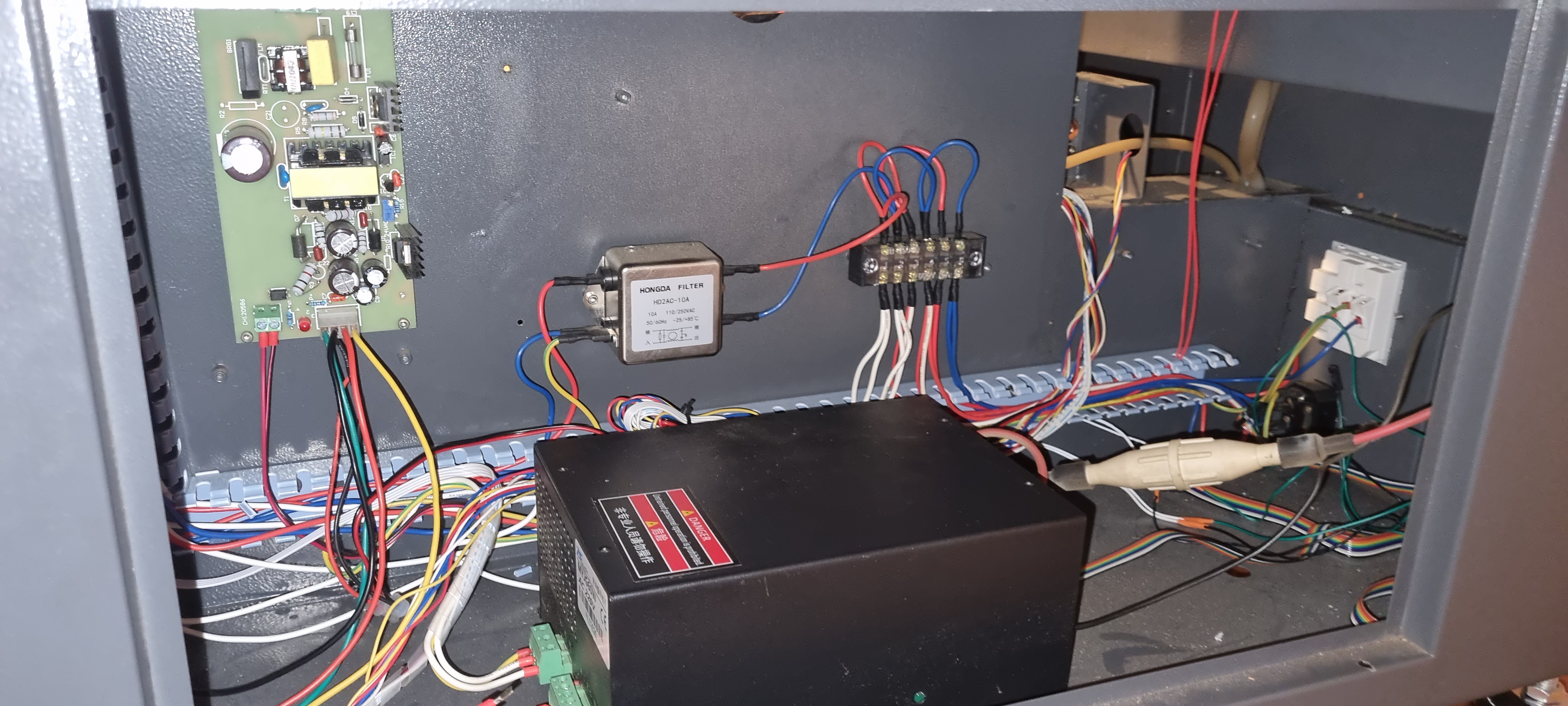 问题 MKS DLC32 with K50 laser co2 不着火 #300 问题 MKS DLC32 with K50 laser co2 不着火 #300
