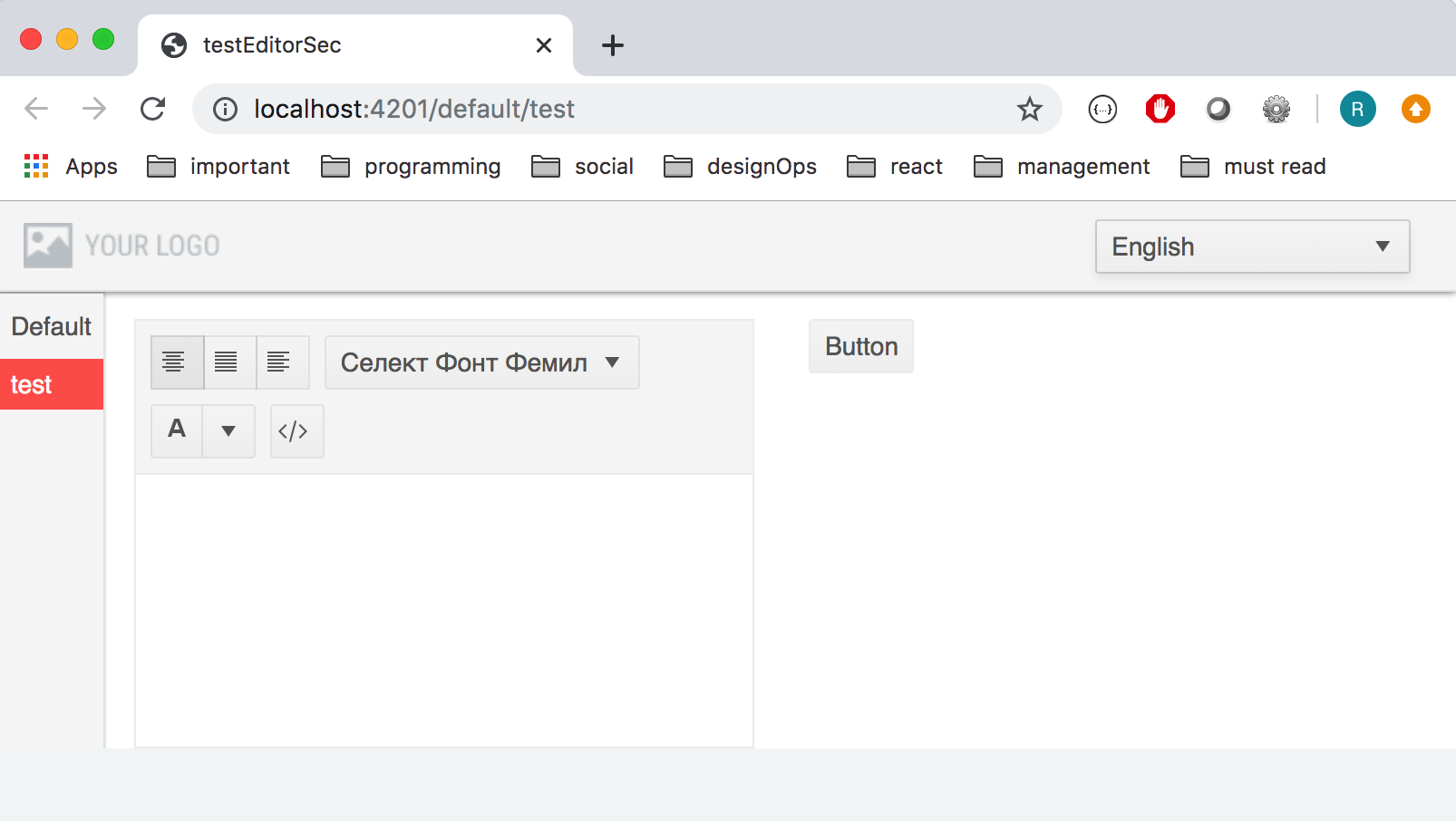 Change detection does not update Editor's buttons tittles · Issue #2617 ...