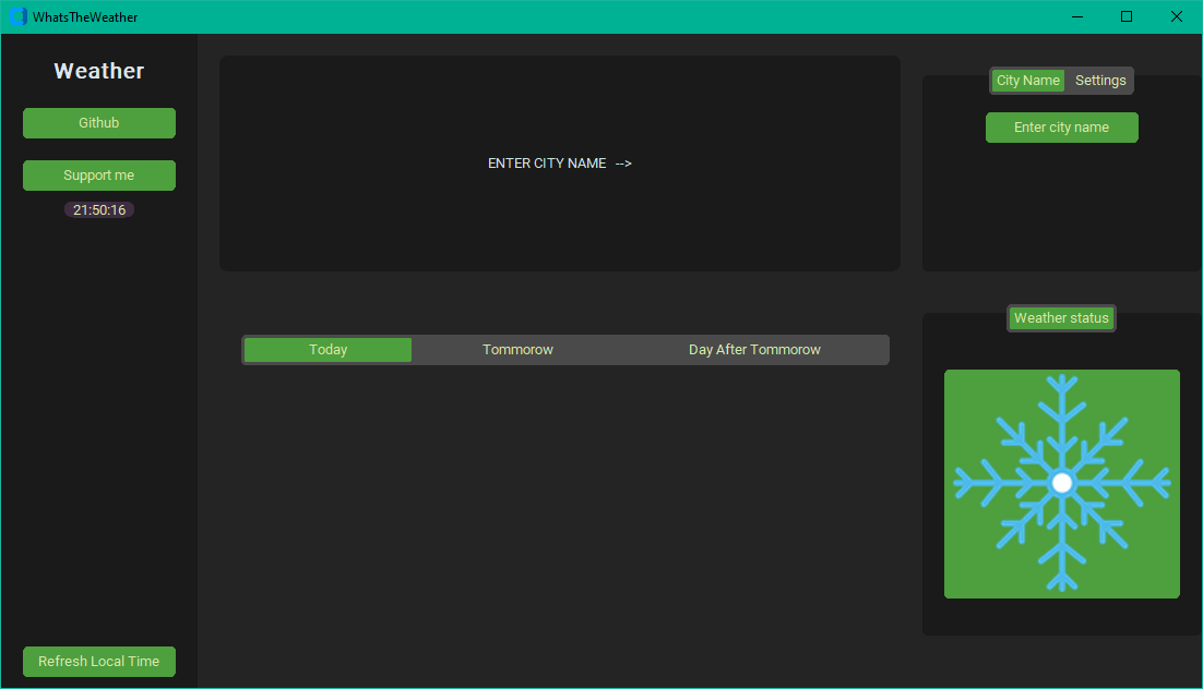GitHub - greeenboi/Weather-app: The app version for the weather website ...